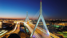 Zakim Bunker Hill Bridge, Boston, Massachusetts, United States