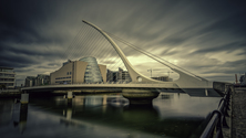 Samuel Beckett Bridge and Convention Centre Dublin, Dublin, Ireland
