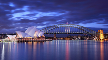 Sydney Harbour Bridge and Sydney Opera House, Sydney, Australia