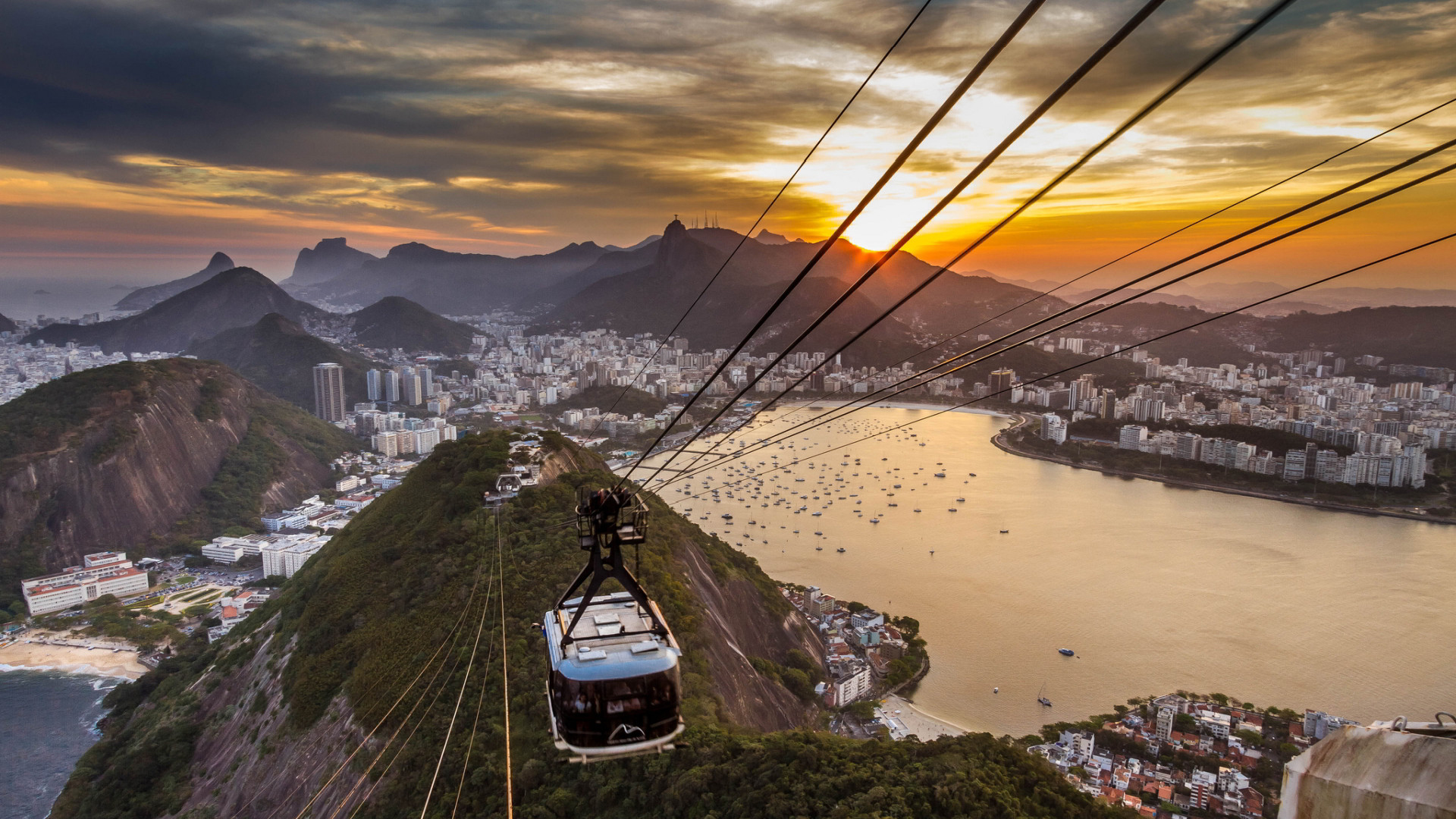 Pao de Acucar (Sugarloaf Mountain) Cable Car, Rio de Janeiro, Brazil