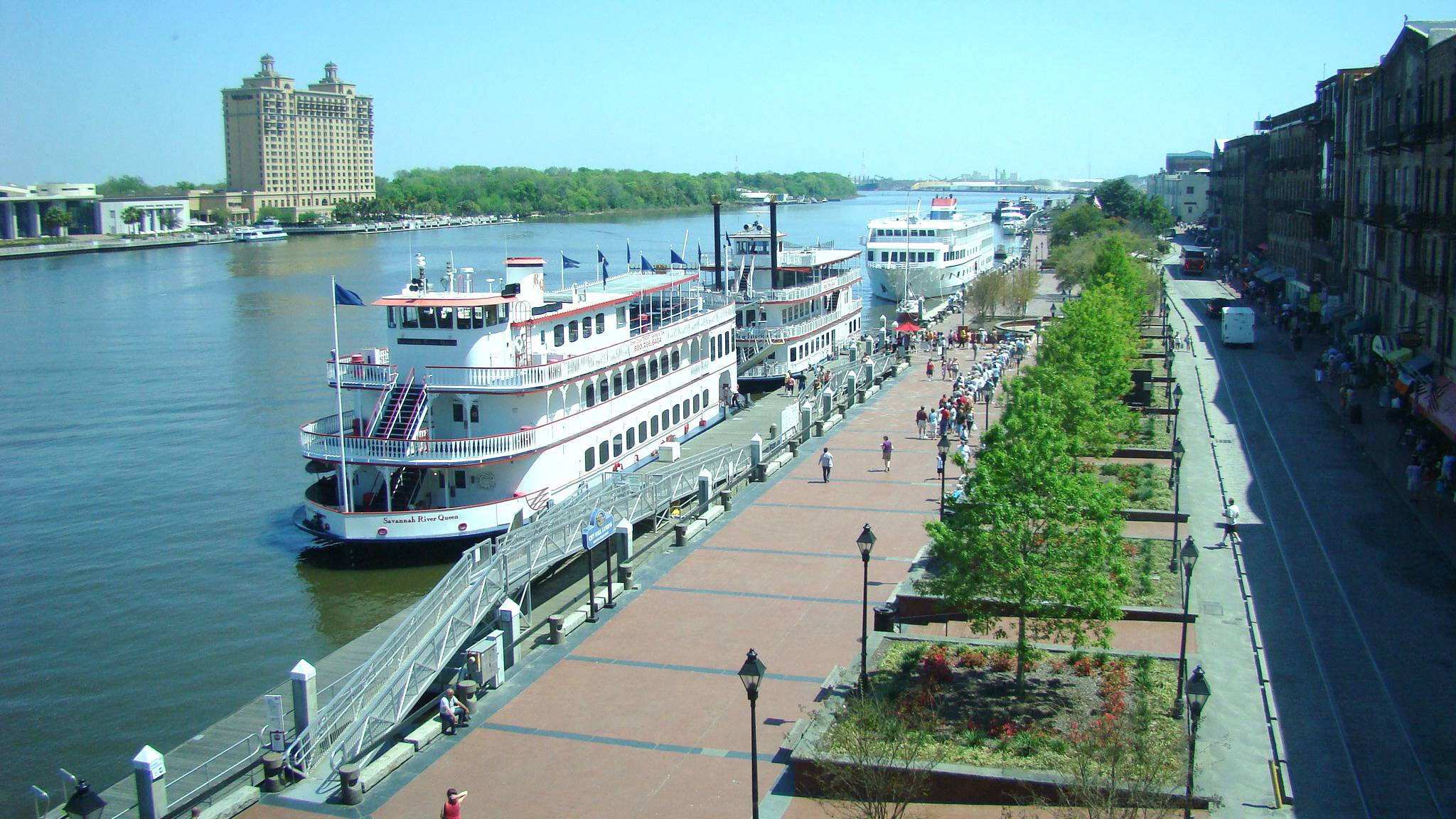 City Riverfront, Savannah, Georgia, United States