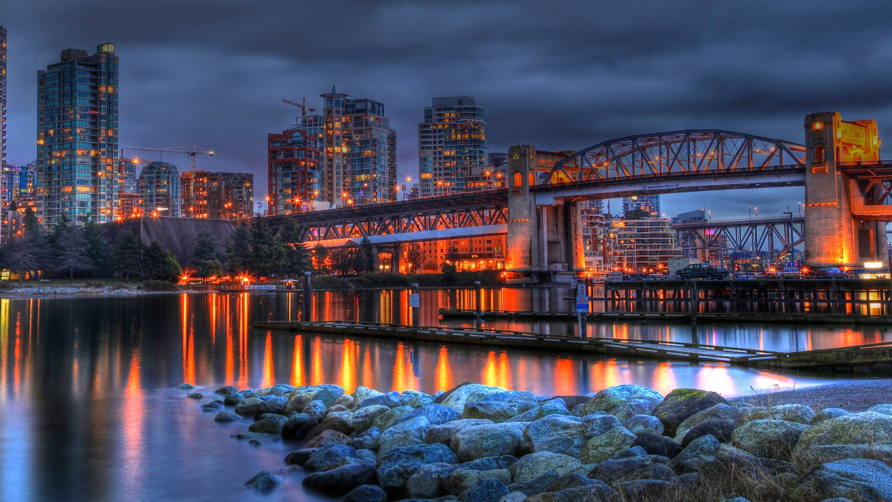 Burrard Street Bridge, Vancouver, Canada